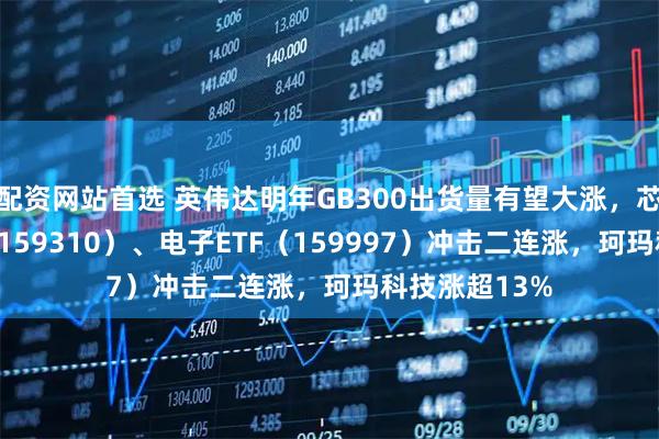 配资网站首选 英伟达明年GB300出货量有望大涨，芯片ETF天弘（159310）、电子ETF（159997）冲击二连涨，珂玛科技涨超13%